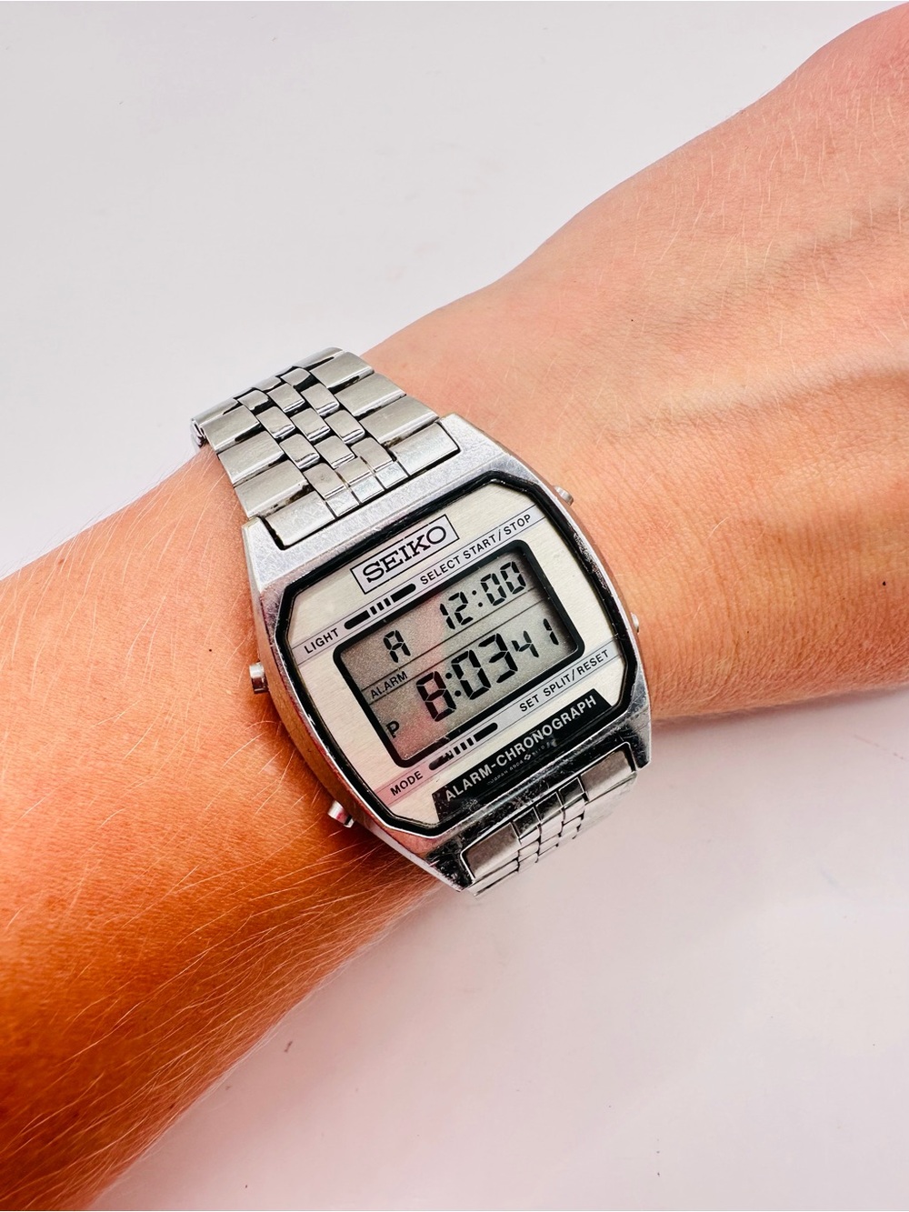 Seiko Vintage Digital Watch A904-5199 Original Band